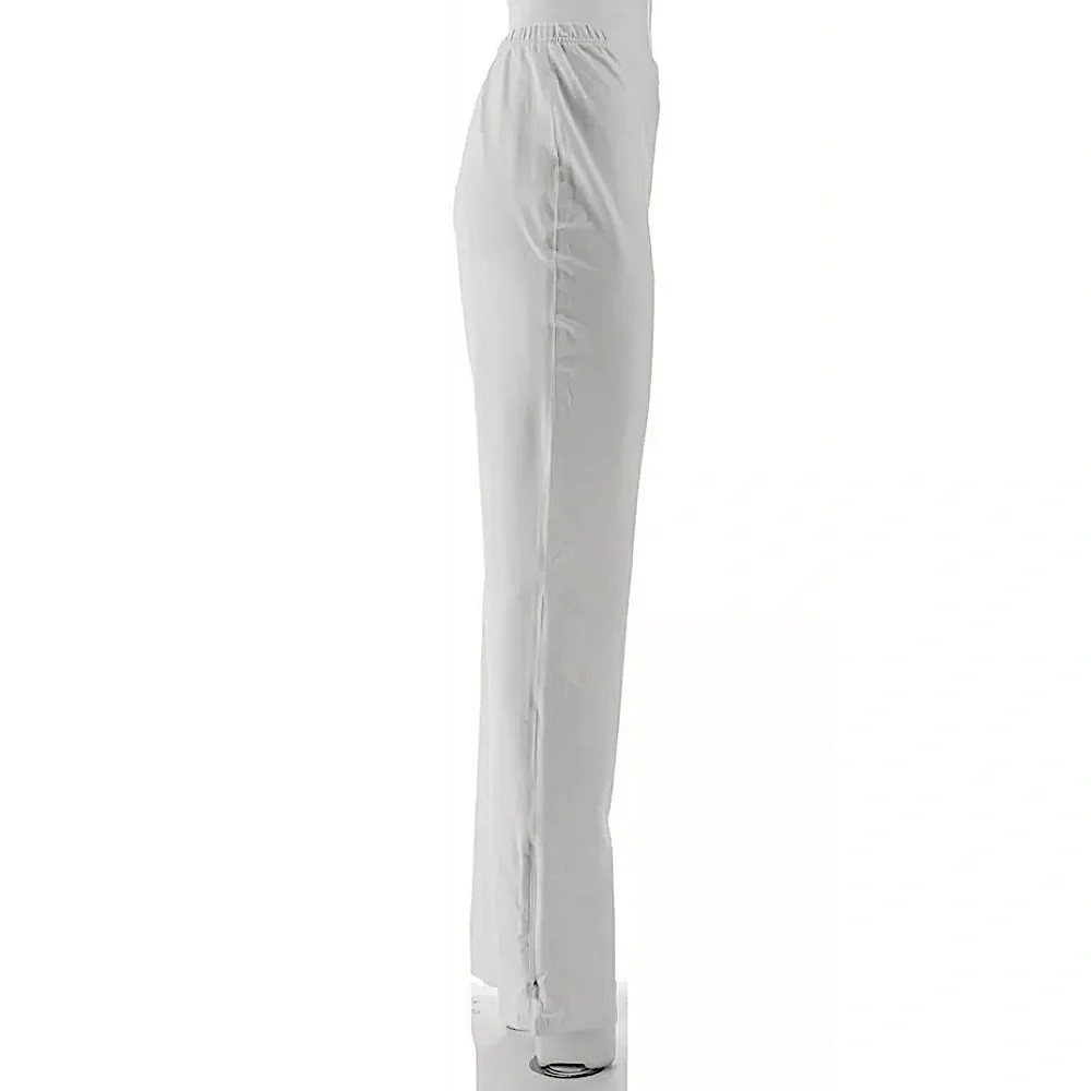 Women with Control Tall Convertible Pants Zipper White - Picture 3 of 10